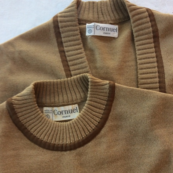 1960’s Cornuel Paris Sweater Set. Made in France - Picture 5 of 6